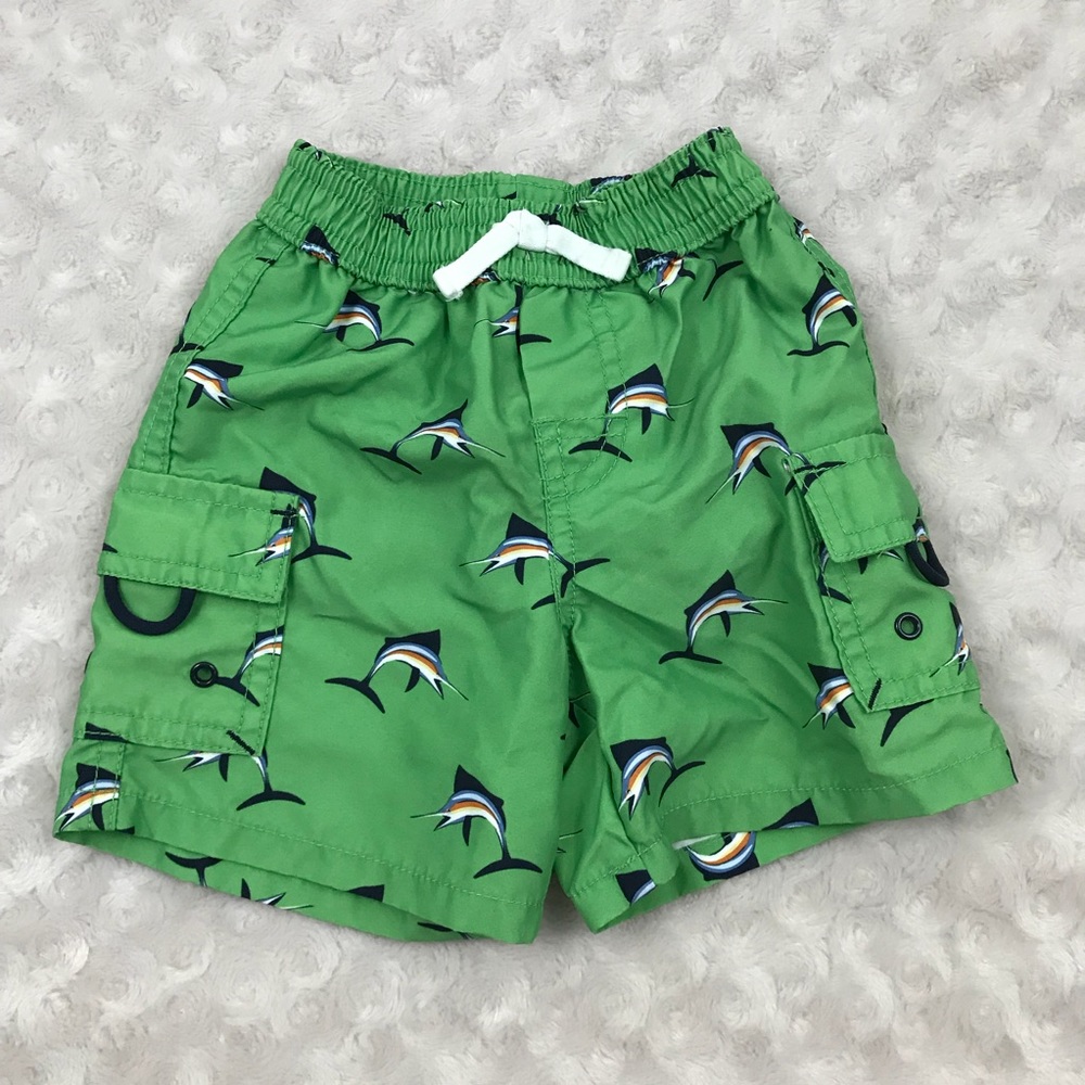 Baby Gap Swim Trunk Shorts Bundle Swordfish Bird - Picture 4 of 7
